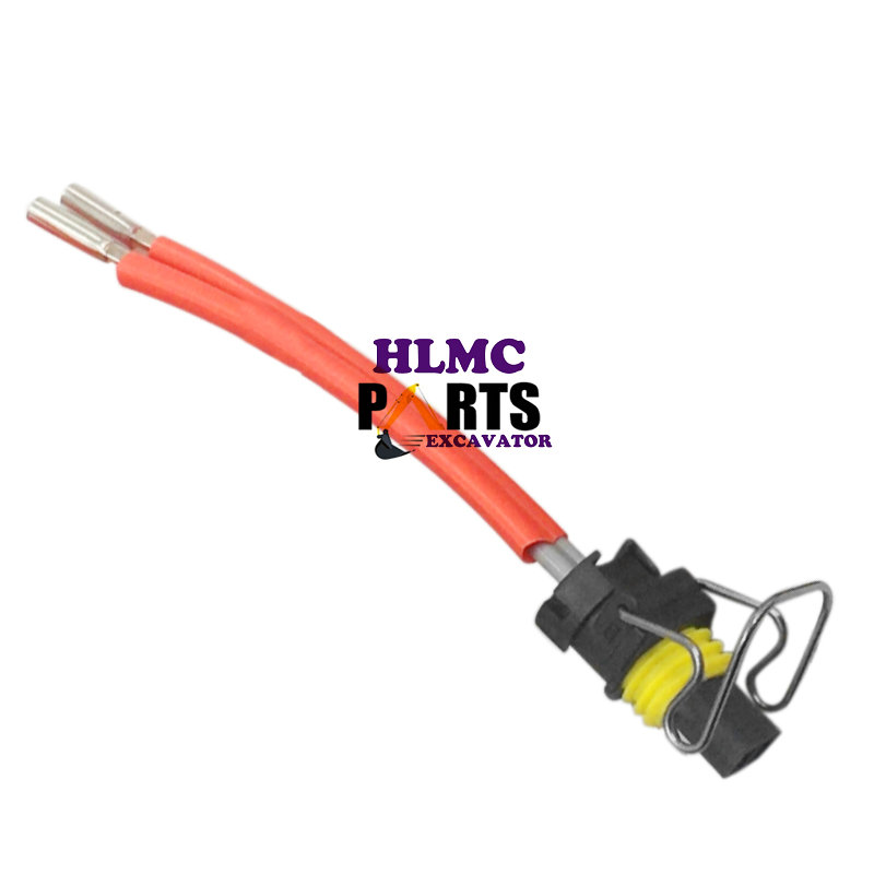 Engine 2pin Fuel Injector Harness Connector Plug 366-9748 2501107C1 645 ...