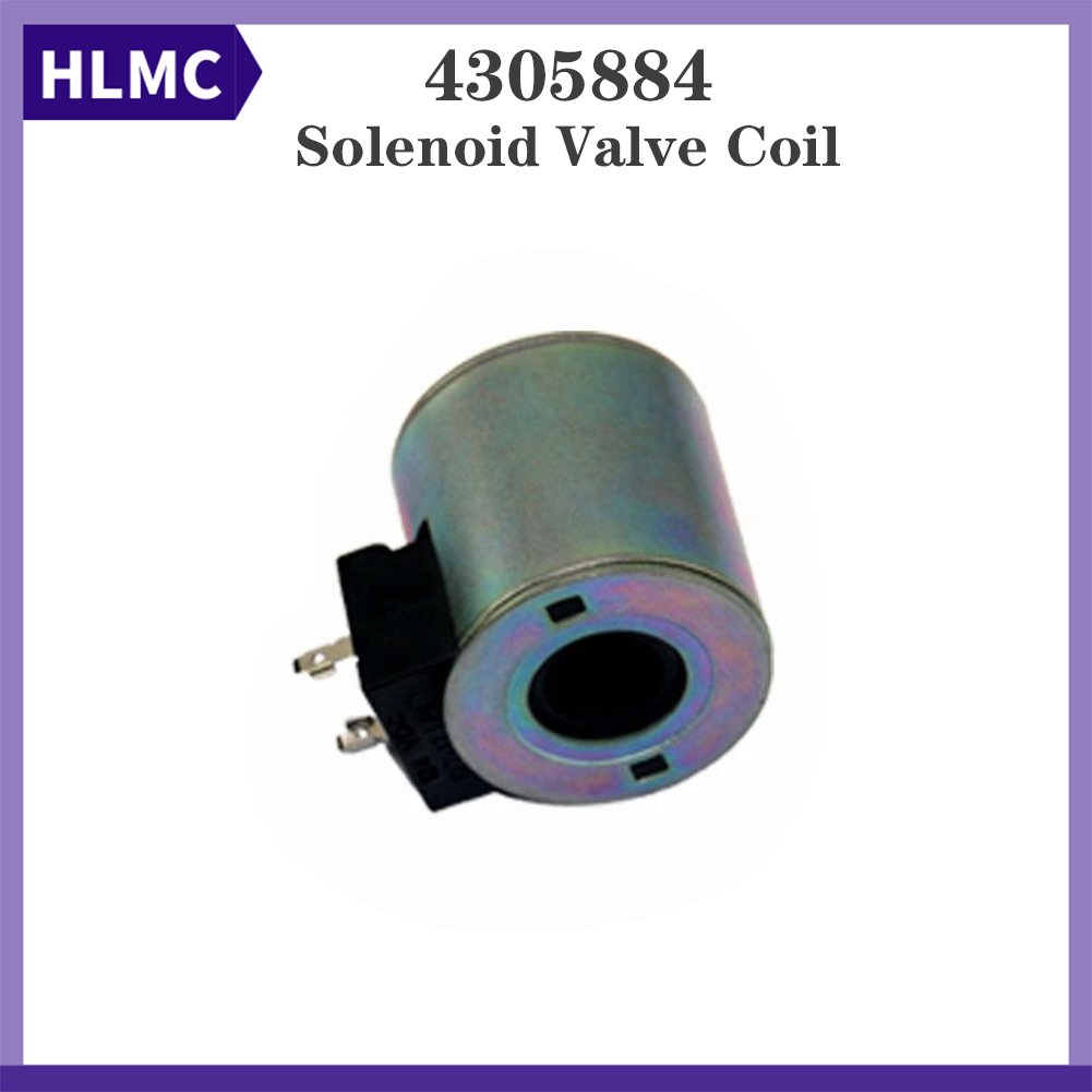 4305884 24DC Solenoid Valve Coil for Excavator Spare Parts Sanhe Smart ...