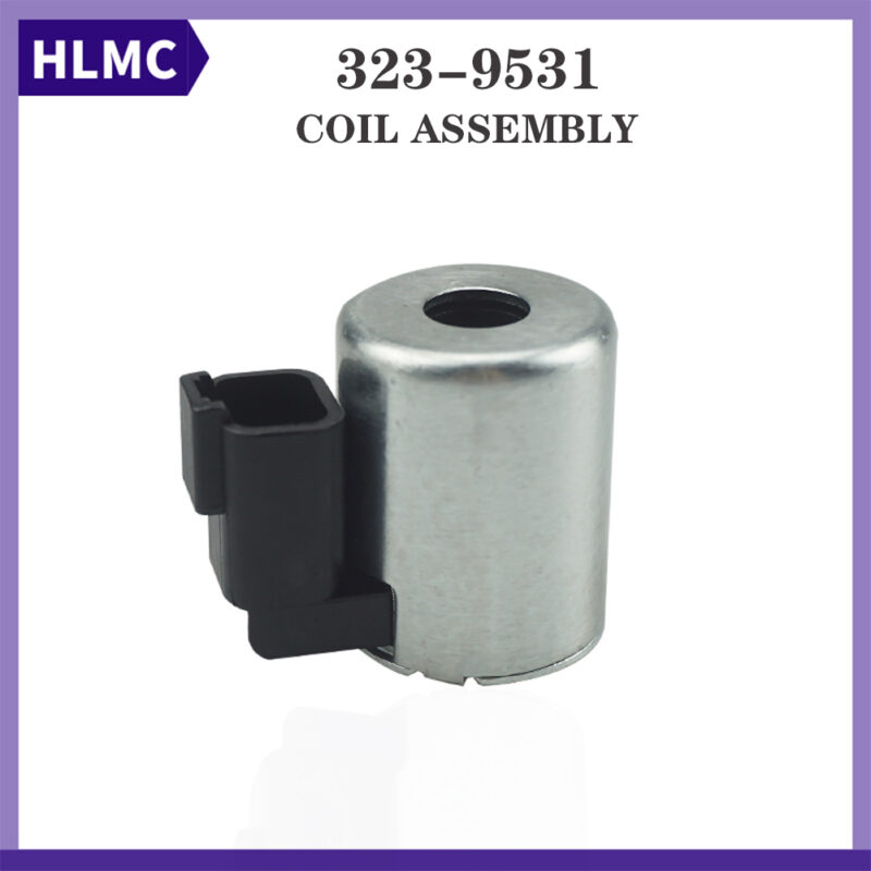 24V Diesel Engine Fuel Shut Off Solenoid Valve 323-9531 Engine Stop Solenoid Coil 3239531