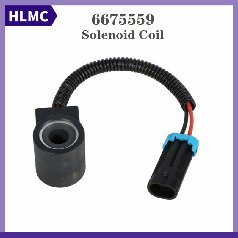 6671025 Solenoid Coil 6309311 6675559 12V Fit For Bobcat Track Loaders Excavators Skid Steer Loaders 553 653 751 Solenoid Valve