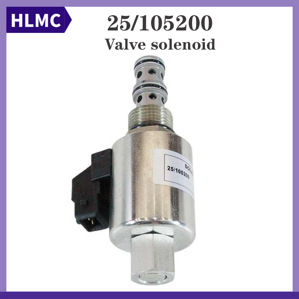 Diesel Engine Hydraulic Solenoid Valve For JCB 3C 3CX 3D 3DX 25/105200 332/M5111 25-105200