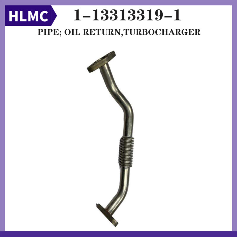 ZX450 ZX470-5G ZX600 ZX800 ZX870-5G 6WG1 Turbocharger Oil Return Pipe for Excavator 1133133191 1-13313319-1