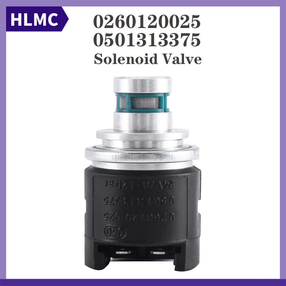 24V 0-12Bar Engine Excavator Parts Car Transmission Control Solenoid Valve for Case 621B 721B 821B 921B 0260120025 0501313375