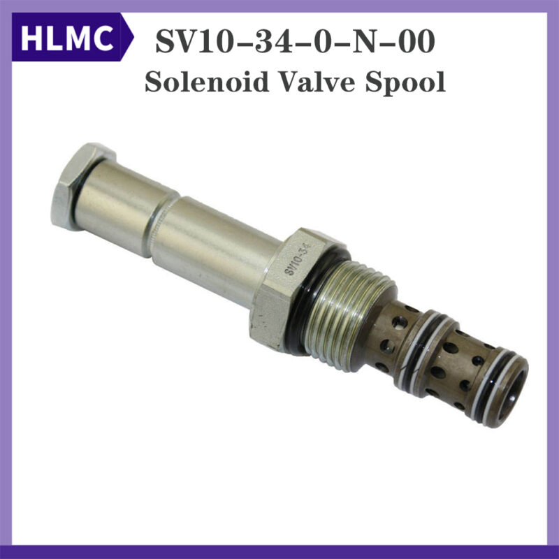 Excavator Spare Parts 13MM Solenoid Valve Core Solenoid Spool SV10-34-0-N-00 Solenoid Valve Spool For ZOOMLION