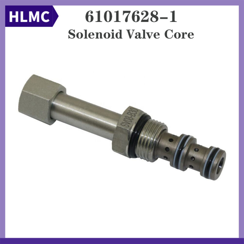 Solenoid Valve Core 61017628-1 Hydraulic Spool SV08-B30-0-N-24DL) Excavator Spare Parts