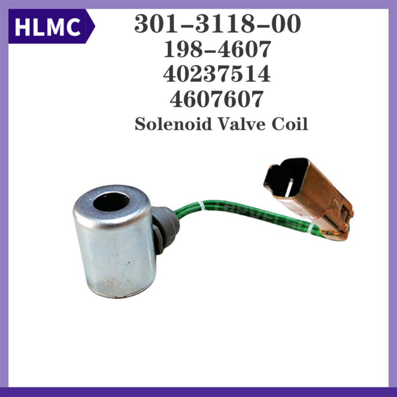 Electric Solenoid vValve 198-4607 301-3118-00 40237514 4607607 Solenoid Valve 3116 3306 3412D Engine C9 C15 C18