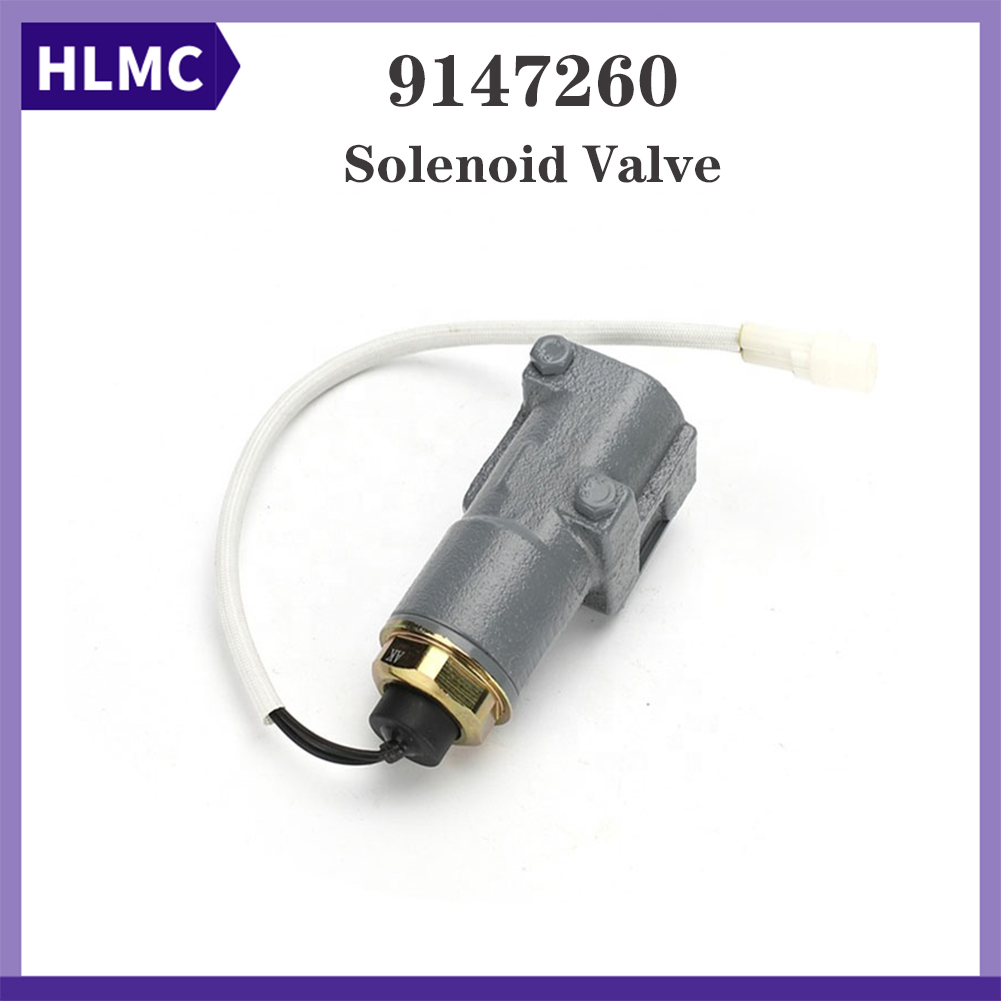 9147260 9120191 9120292 9098250 High Speed Solenoid Valve Excavator Solenoids Hitachi EX100-2 EX100-3 EX100M-3 EX200-2 EX200-3