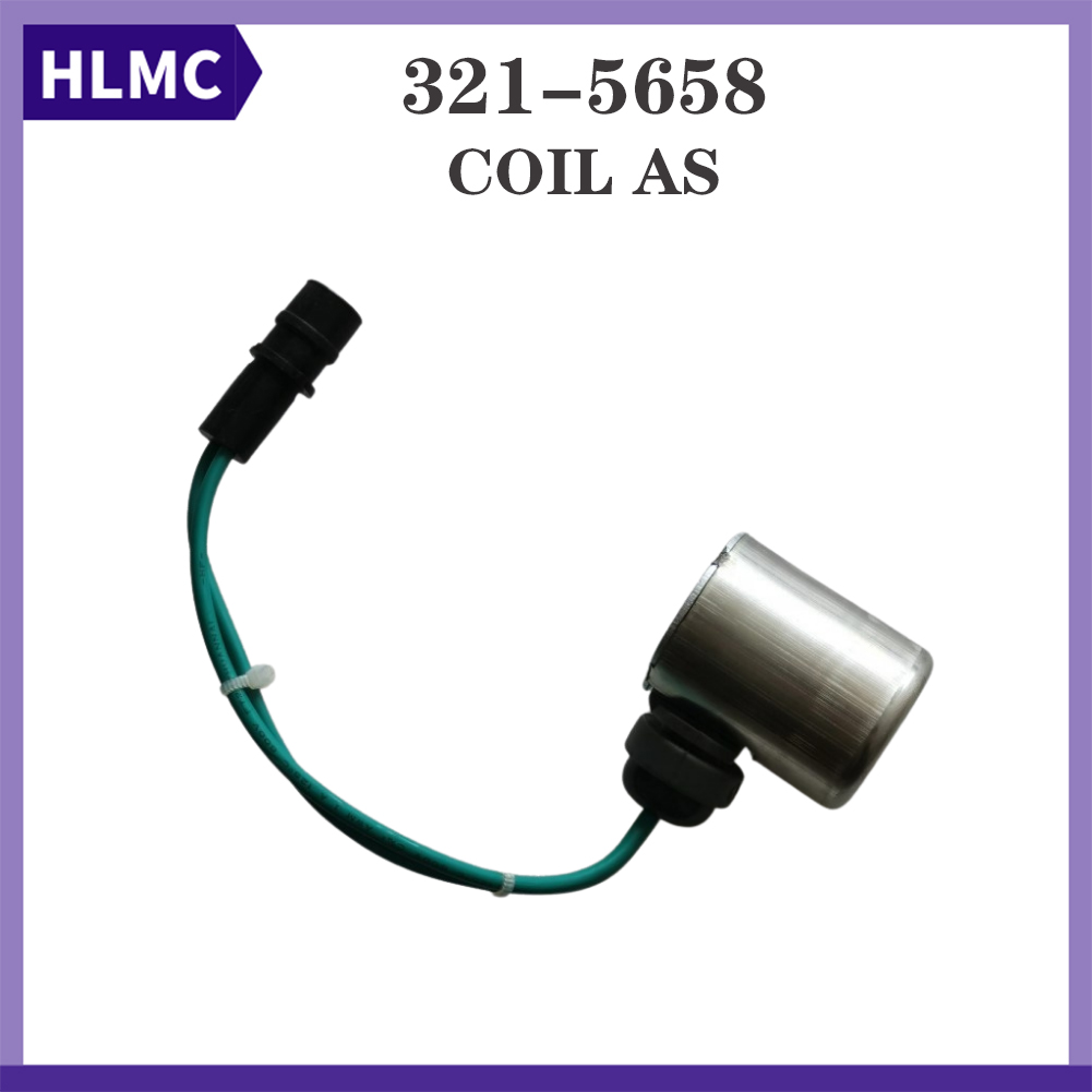 Replacement Solenoid Coil 321-5658 For 12H 140H 160H 769D 769C 771C 771D 773B 773D 773E 775B 775D 775E 776C 776D 777C 777D 784B