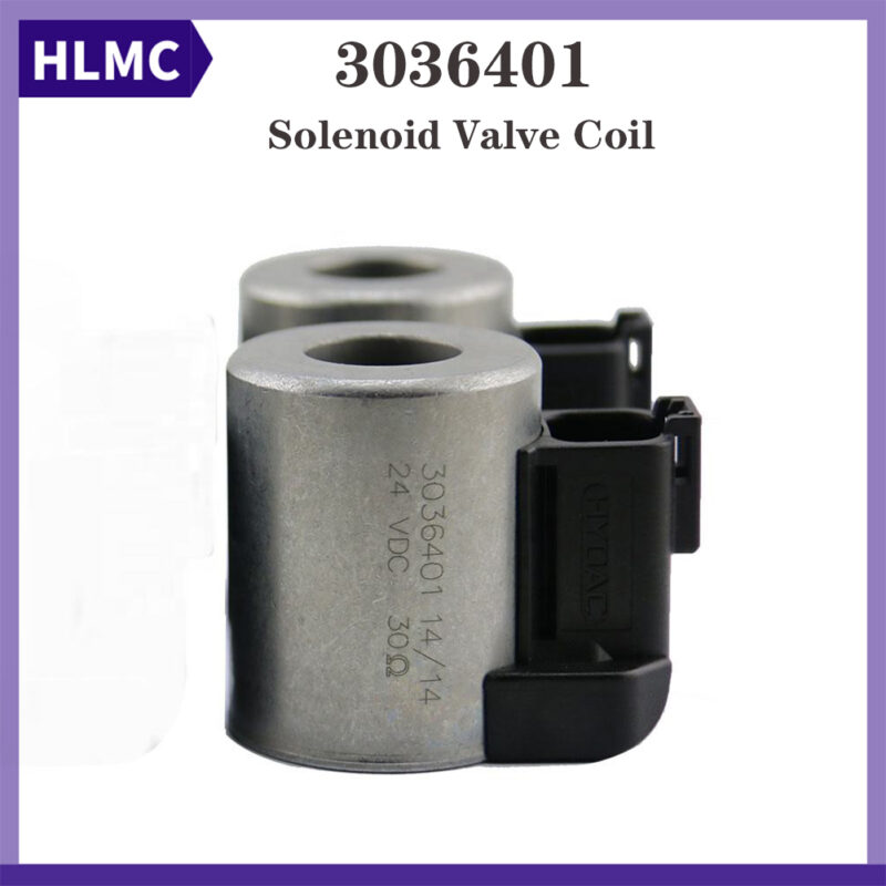 Solenoid Valve Return Check Valve 08C1863 3036401 Excavator Spare Parts Solenoid Valve Coil For HYDAC