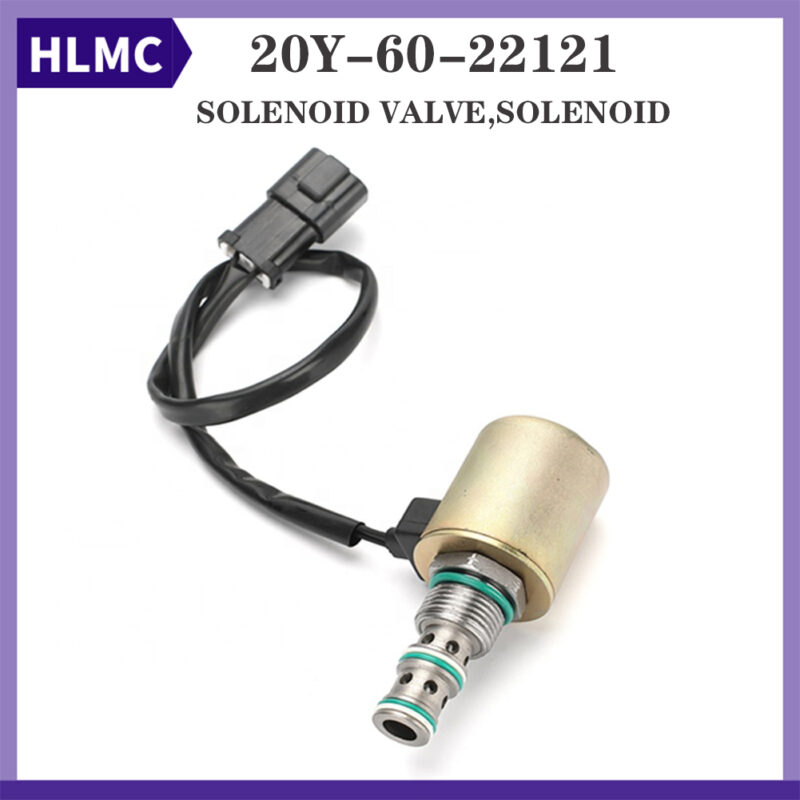 20Y-60-22121 20Y-60-22122 20Y-60-22123 Swing Rotary Solenoid Valve PC200-6 6D95 PC220-6 PC240-6 PC210-6 20Y-60-22120