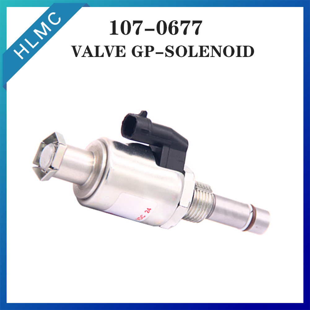 CA1070677 107-0677 1070677 Fuel Solenoid Valve For Truck 69D 769C 769D 771C Engine 3408E 3412E