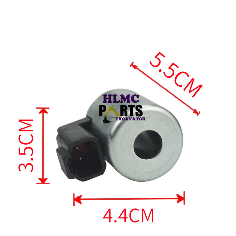 24V Diesel Engine Fuel Shut Off Solenoid Valve 323-9531 Engine Stop Solenoid Coil 3239531 - Image 3