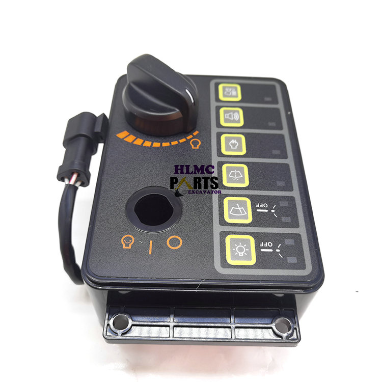 Throttle Knob Touch Switch OEM 21N8-20505 21N8-20506 Membrane Switch Box Assy For R215-5 R225-5 R225-7 R130-7 Excavator - Image 4
