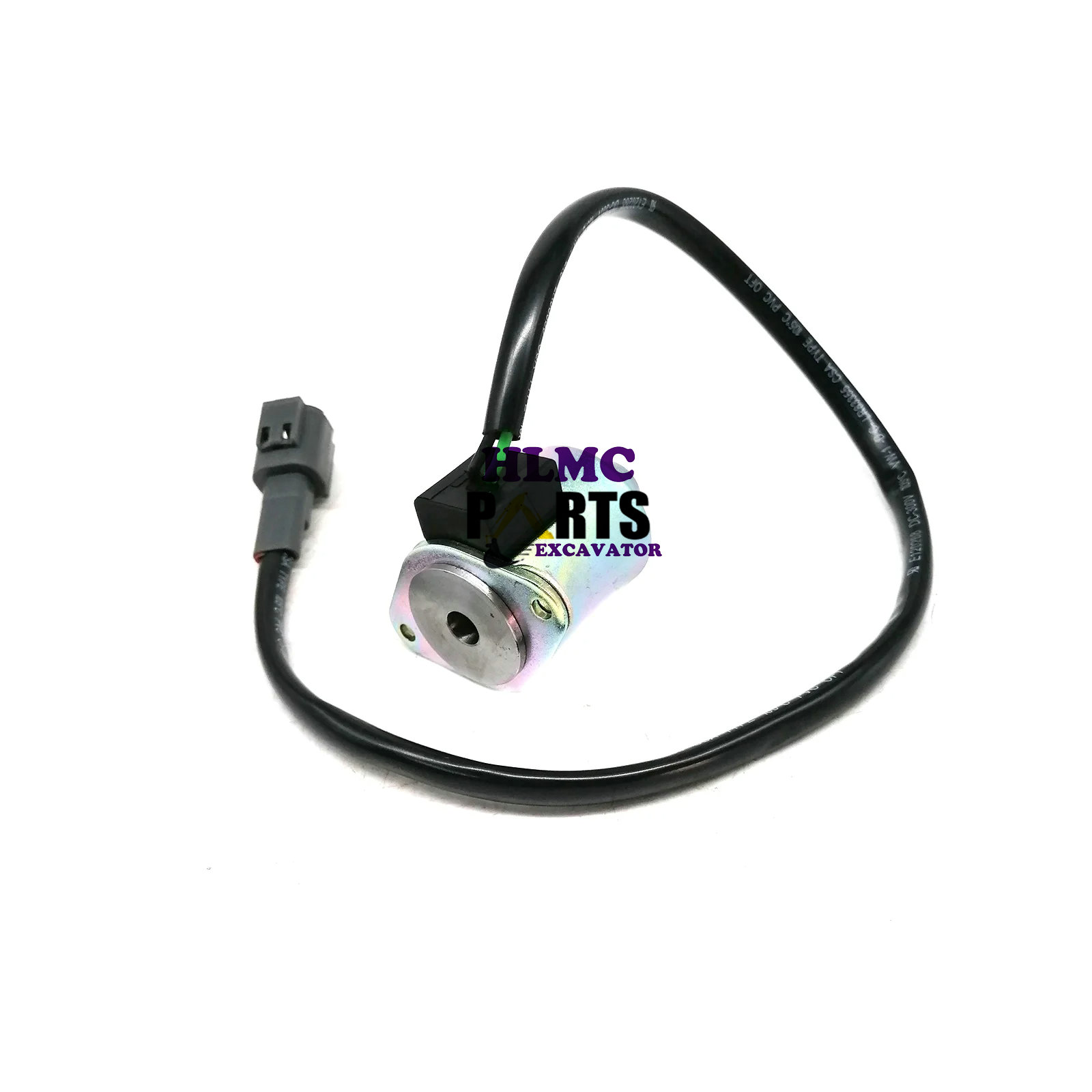 0640202 Solenoid Valve Excavator Solenoids Hitachi EX60-5 EX80-5 EX120-5 EX200-2 EX200-3 EX200-5 Deere 892 80 - Image 2