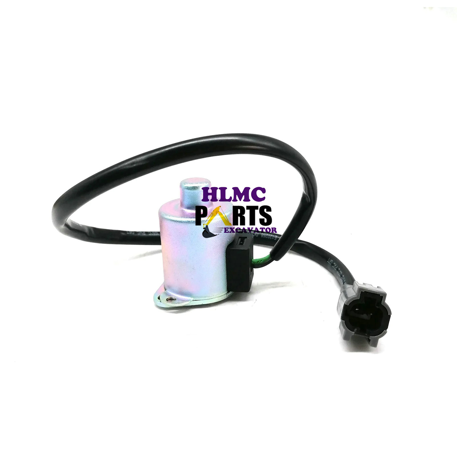 0640202 Solenoid Valve Excavator Solenoids Hitachi EX60-5 EX80-5 EX120-5 EX200-2 EX200-3 EX200-5 Deere 892 80 - Image 3