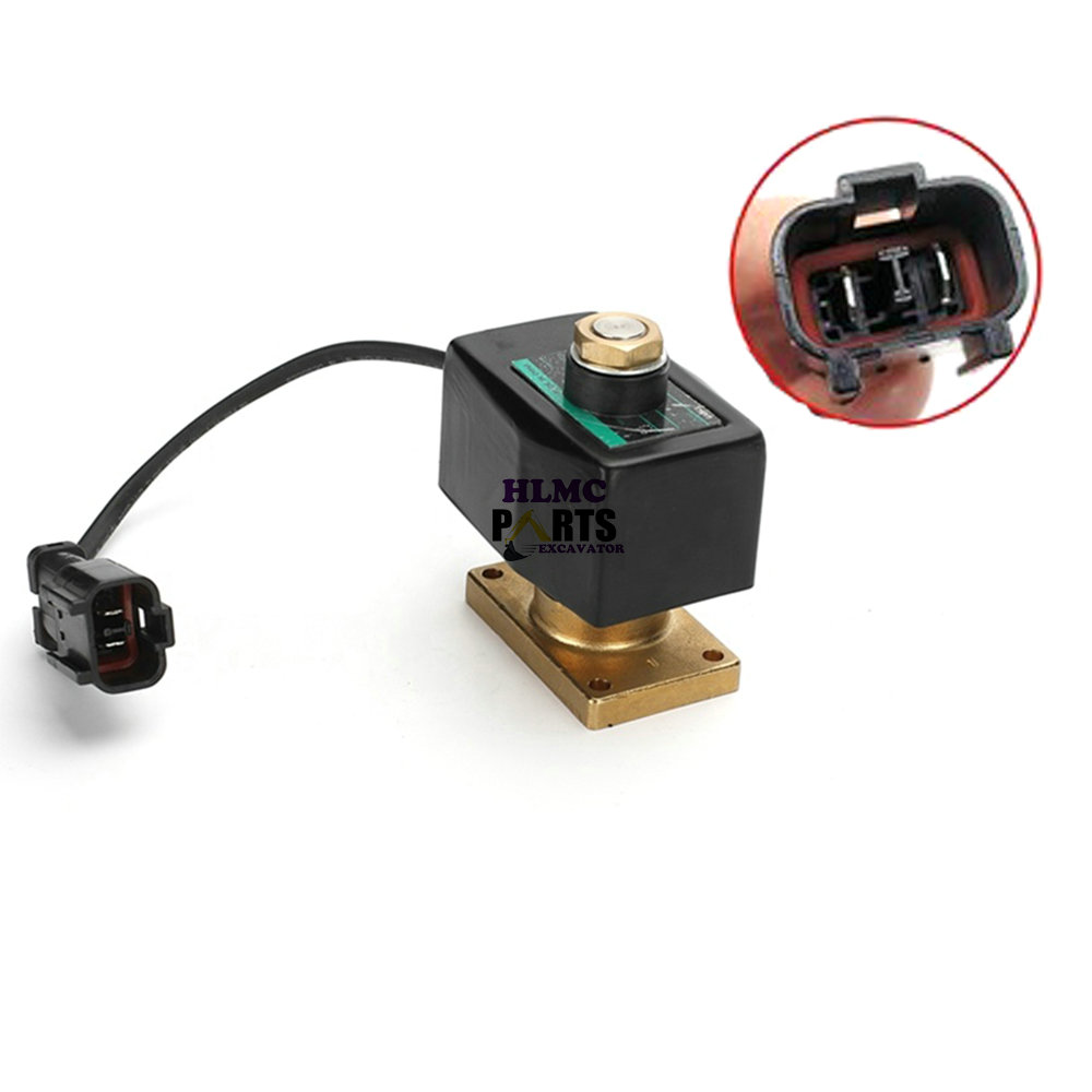 714-07-16730 7140716730 WA300 WA320 WA350-6 WA320-3 WA380-3 WA420-3 WF450 WF450T Loader Parts Solenoid Valve - Image 2