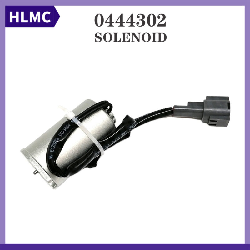 EX60 EX100-5 EX120-5 EX200-5 EX400-5 ZX70 ZX120 ZX200 ZX240 ZX450 ZX600 Excavator Electric Parts Solenoid Valve 0444302