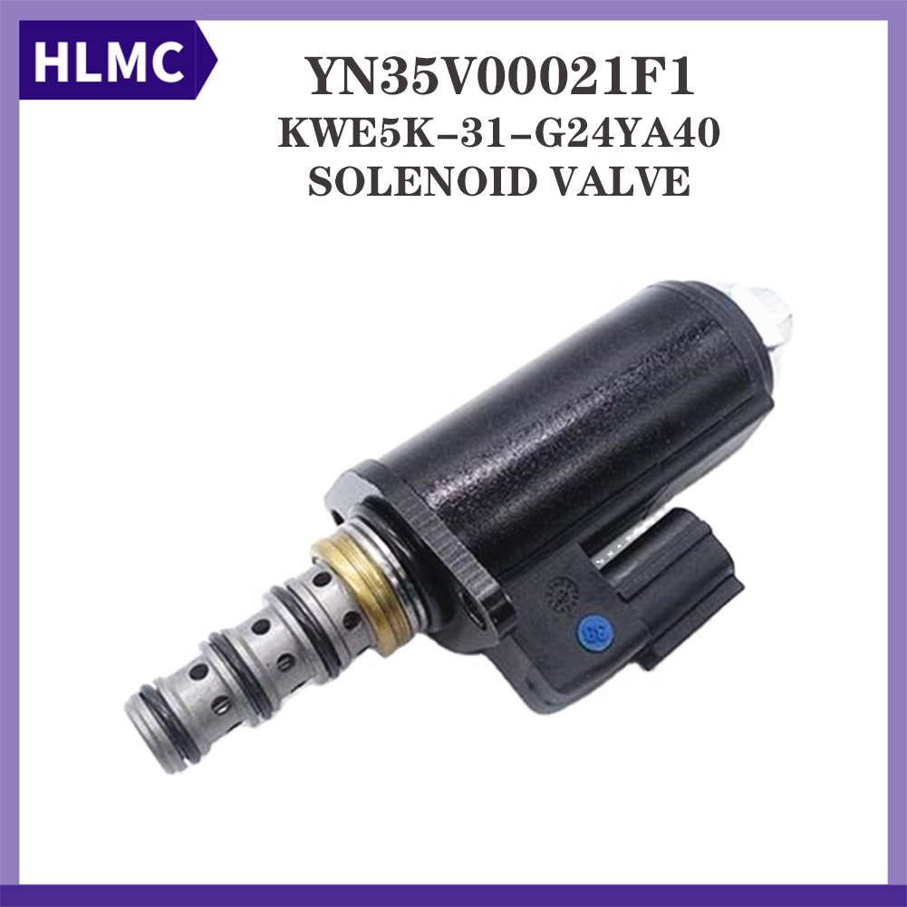 Stop Solenoid Valve YN35V00021F1 KWE5K-31-G24YA40 SK-6 SK-6E SK200-8 SK330-6E SK230-6 SK320-6