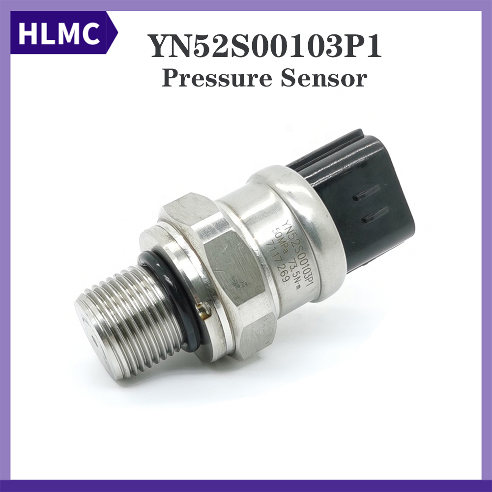Machinery Parts High Oil Pressure Sensor YN52S00103P1 For Kobelco SK200-5 SK200-6 SK200-8