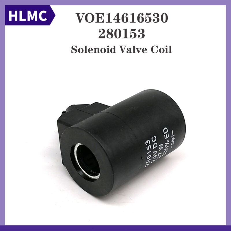 280153 EC360B EC380D EC460B EC480D 24V 27W Excavator Hydraulic Cooling Fan Coil Valves Solenoid Valve Assy 14616530 VOE14616530