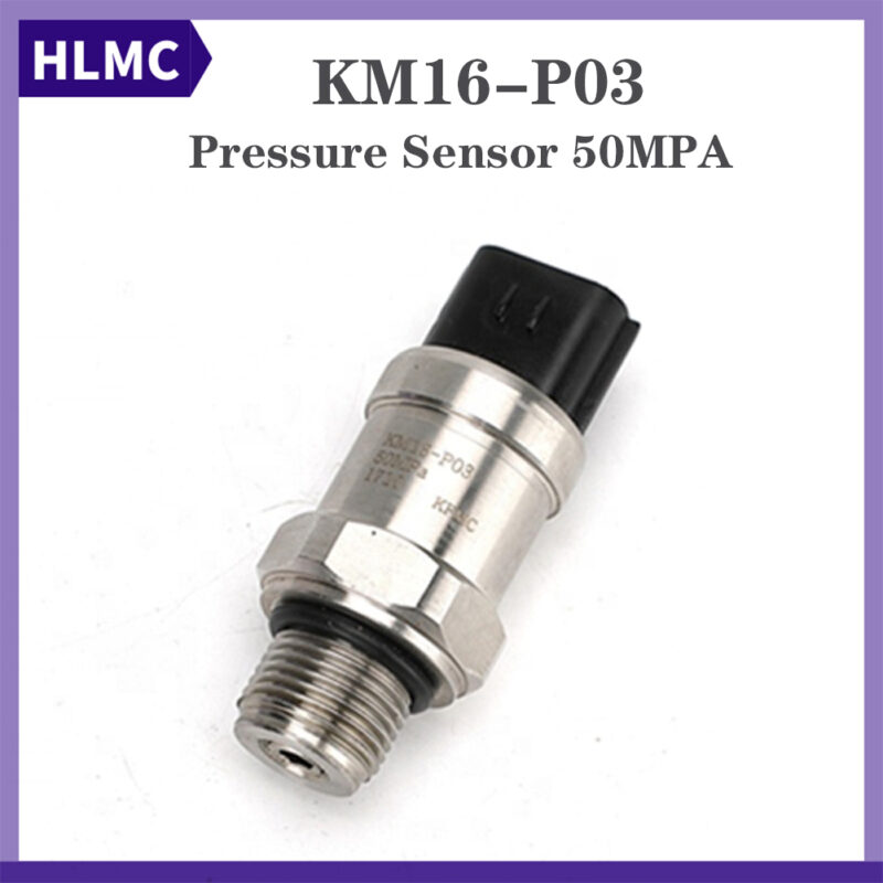 SH200 SH210 SH240A3 High Pressure Sensor KM16-P03 50mpa Excavator Switch KM16-P03