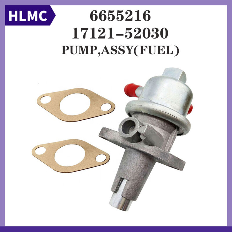 Fuel lift pump 17121-52030 6655216 for Bobcat Skid Steer Loader Kubota V2203 L2800 L2900 L3240 L3300 M4800 M4700 M4900 M5400