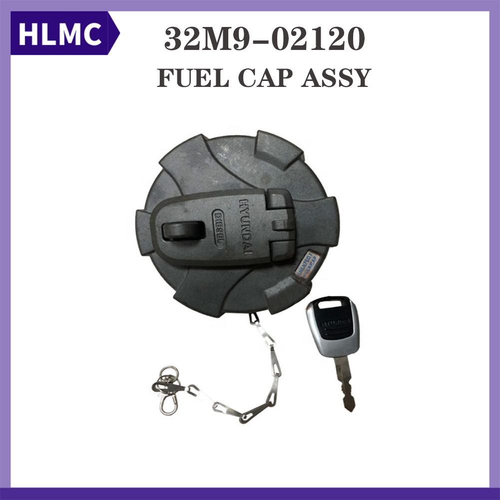 32M9-02130 32M9-02120 31M9-02120 For 55-9 140 160 180 210 250 290 320 380 800 Fuel Tank Cap Excavator Parts