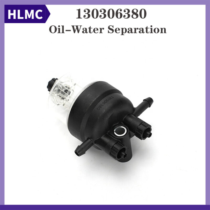 Black Fuel Filter Oil-Water Separation 130306380 Oil-Water Separator Diesel Coarse Filter Assembly For Perkins