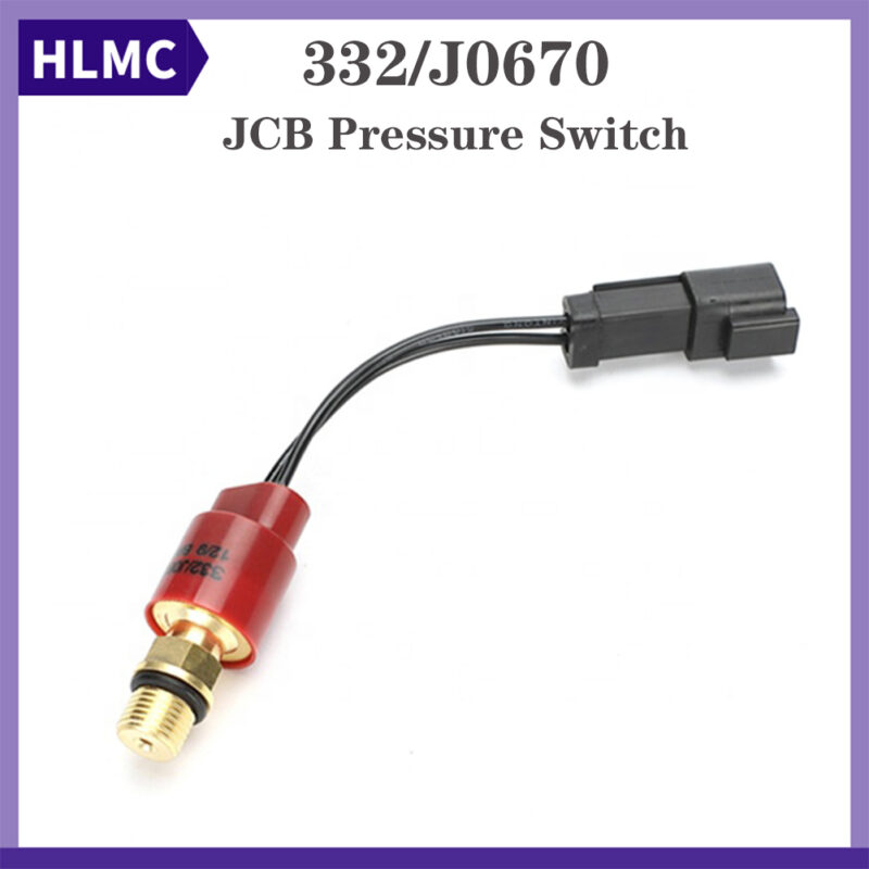 332/J0670 332J0670 332-J0670 Pressure Switch For JS220 3CX 4CX Excavator Electric Parts