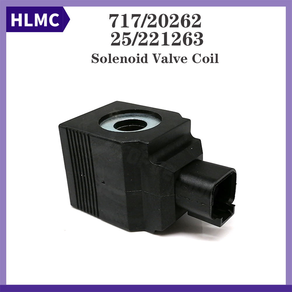 Solenoid Valve Coil 25/221263 717/20262 For JCB 3CX 4CX 5CX BACKHOE LOADER High 40MM Inner14MM