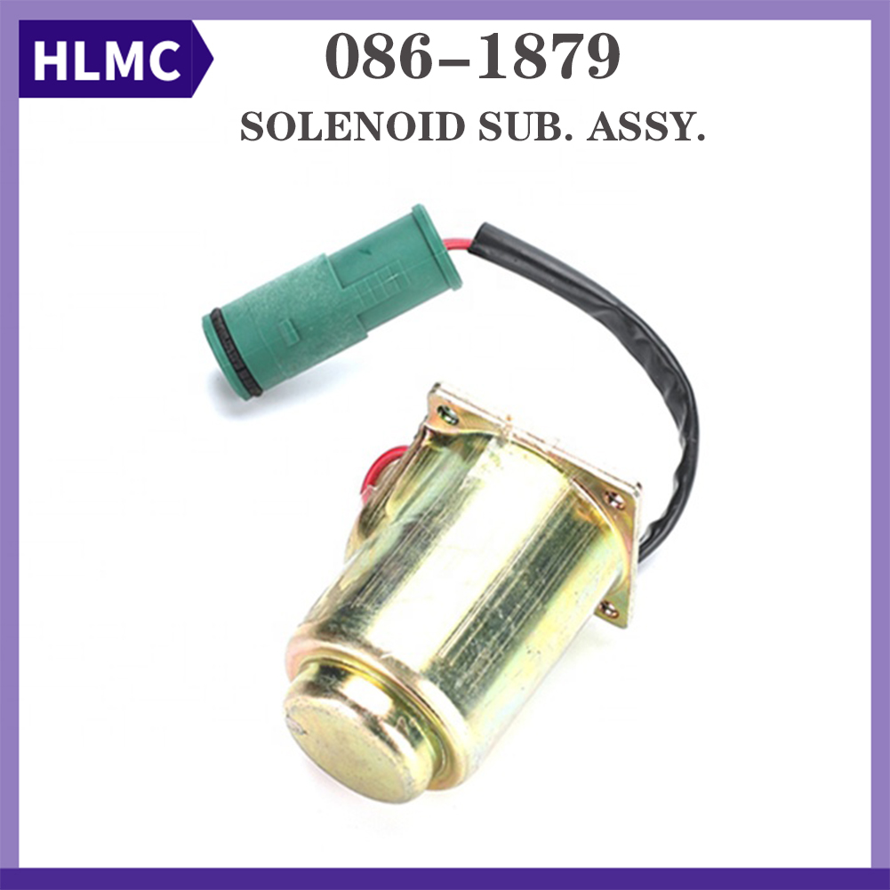 E110B E120B E200B Excavator Hydraulic Service Pump Solenoid Valve CA0861879 086-1879 0861879