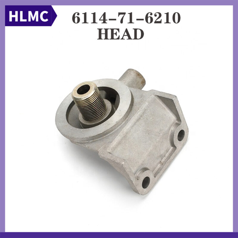 6114716210 Fuel Filter Head 6114-71-6210 Excavator Parts For PC200-6 PC300-7 PC400-5 PC400-6 WA400-3