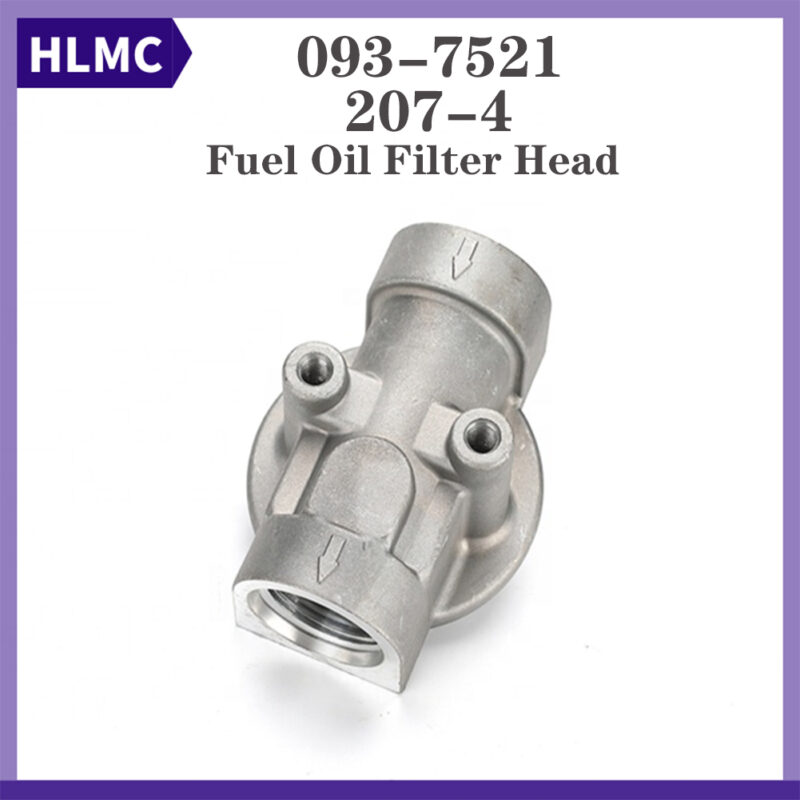 093-7521 207-4 Excavator E200B E320 Diesel Engine Parts Hydraulic Oil Filter Seat