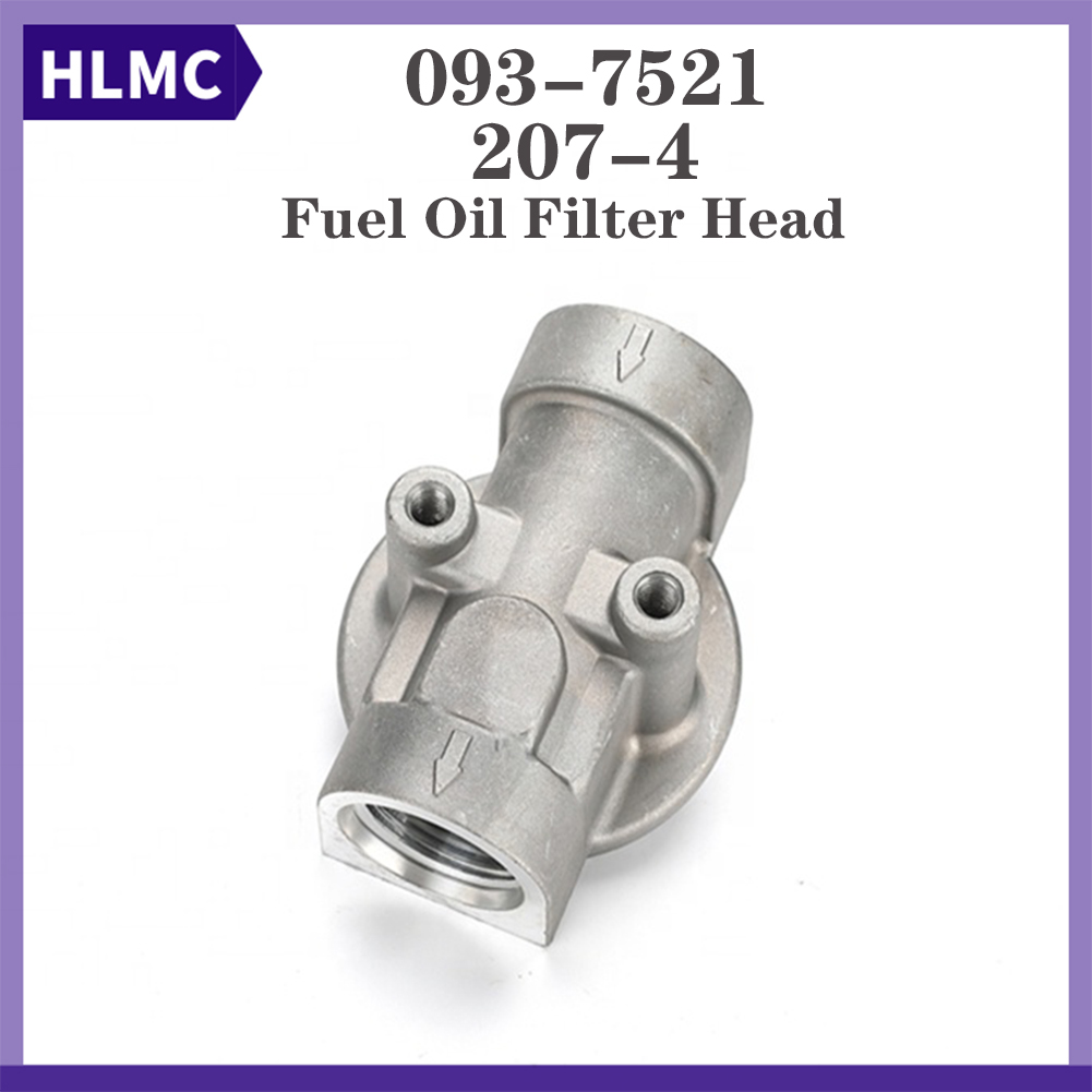 093-7521 207-4 Excavator E200B E320 Diesel Engine Parts Hydraulic Oil Filter Seat