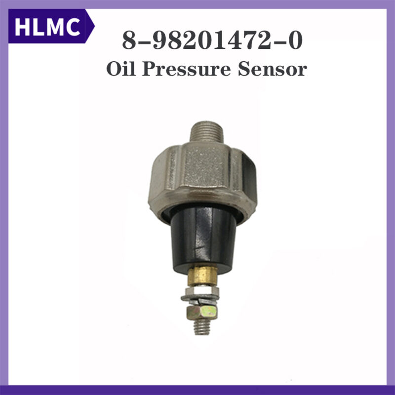 Engine Oil Pressure Switch Sensor 8-98201472-0 For ZX70 4JG1 6BG1 6BD1 6SD1 6WG1 4JA1 4BD1 4BG1 3KR1 3KR2 3LD1 4LE1 4LE2