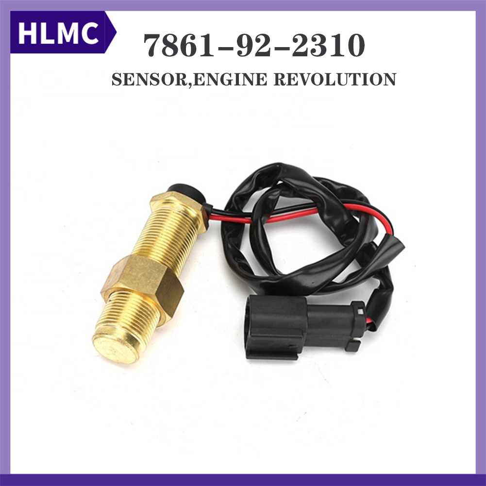 PC200-5 PC200-6 PC220-6 6D102 Engine Revolution Speed Sensor 7861-92-2310 7861922310 For Komatsu Excavator