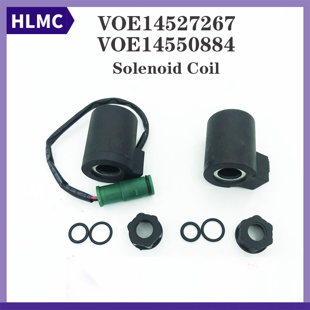 VOE14550884 VOE14527267 EC55B EC160B EC210B EC240B EC290 EC135B EC700B Excavator Accessories Solenoid Valve Coil Excavator Coil