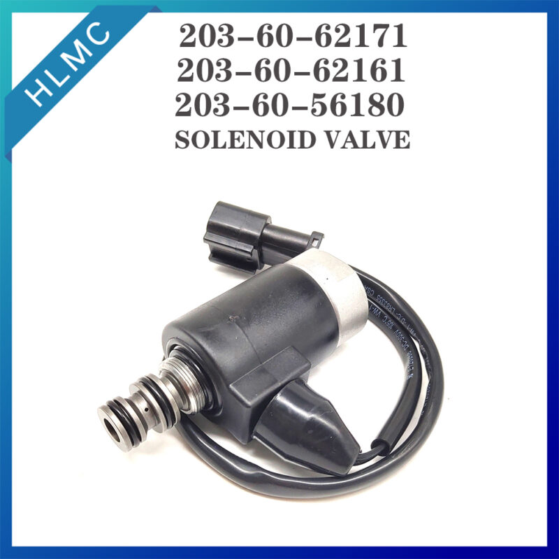 Komatsu PC120-5 120-6 200-6 Rotary Solenoid Valve (Small Hole) 203-60-56180 203-60-62171 203-60-62161