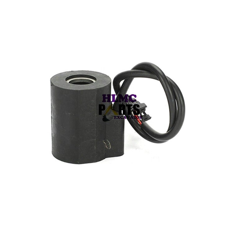 R220-5 R210-5 HX260L R130W3 R160LC3 R170W3 R180LC3 Round Solenoid Valve Coil EDH0427V-H for Hyundai - Image 2