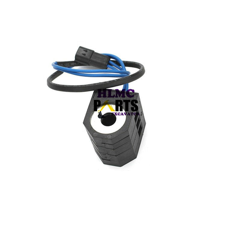 519-0003 YIVH05001 KDRDE5K-31 Construction Machinery Parts DH150 DH220 Hydraulic Solenoid Valve Coils 12V 24V ID 13mm High 52mm - Image 2