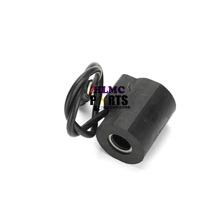 R220-5 R210-5 HX260L R130W3 R160LC3 R170W3 R180LC3 Round Solenoid Valve Coil EDH0427V-H for Hyundai - Image 4