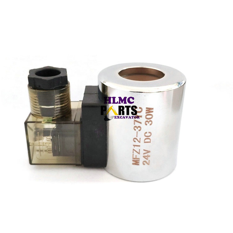 Excavator Hydraulic Solenoid Valve Coil MFB12-37YC MFZ12-37YC 220V/110V/24V/12V/48V/72V//60V Hole Diameter 23MM Height 51MM - Image 2