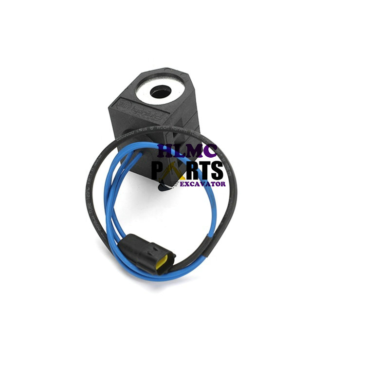 519-0003 YIVH05001 KDRDE5K-31 Construction Machinery Parts DH150 DH220 Hydraulic Solenoid Valve Coils 12V 24V ID 13mm High 52mm - Image 5