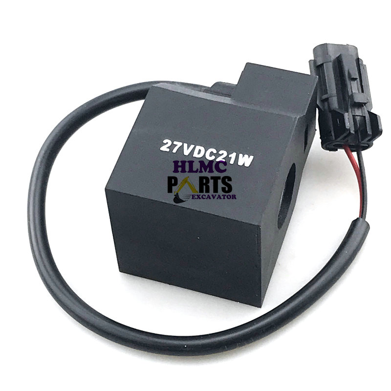 Solenoid Valve Coil EDH0427V-H EDH0427V Fit for Hyundai R130W-3 R160LC-3 R170W-3 R180LC-3 R200W-3 R290LC-3 R250LC-3 R320LC-3 - Image 5