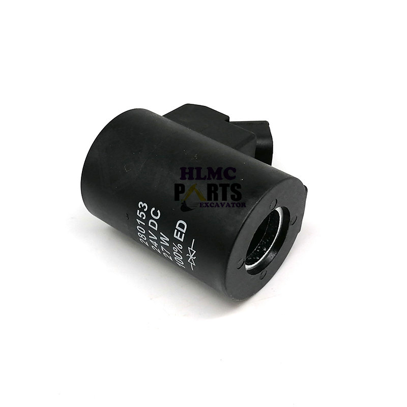 280153 EC360B EC380D EC460B EC480D 24V 27W Excavator Hydraulic Cooling Fan Coil Valves Solenoid Valve Assy 14616530 VOE14616530 - Image 4