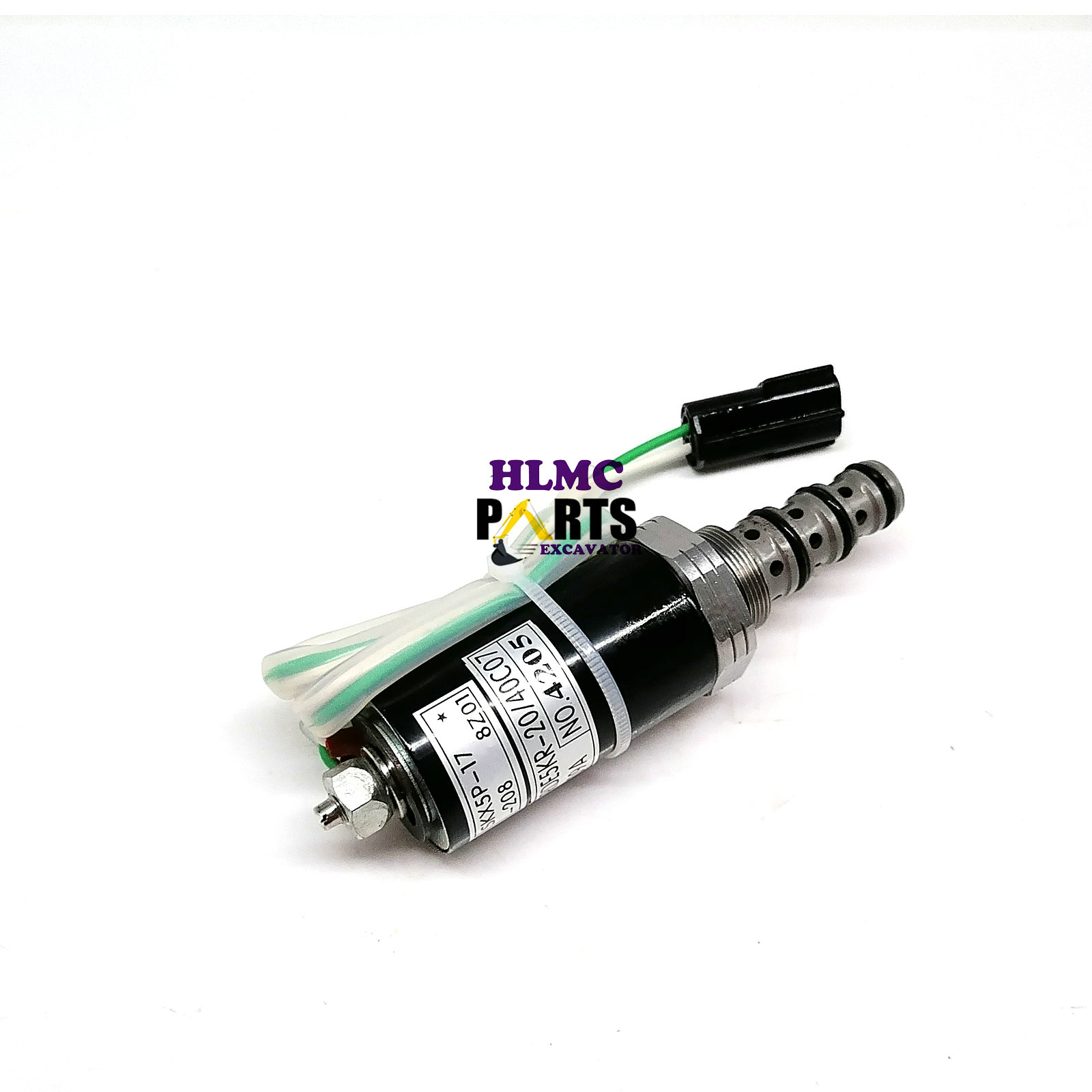 R110-7 R140-7 R210-7 R215-7 R300-7 R360-7 Solenoid Valve Hyundai KDRDE5K-2040C07-109 XJBN-00382 - Image 3