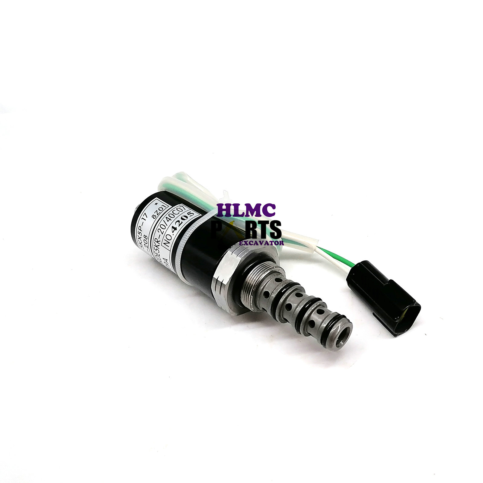 R110-7 R140-7 R210-7 R215-7 R300-7 R360-7 Solenoid Valve Hyundai KDRDE5K-2040C07-109 XJBN-00382 - Image 4