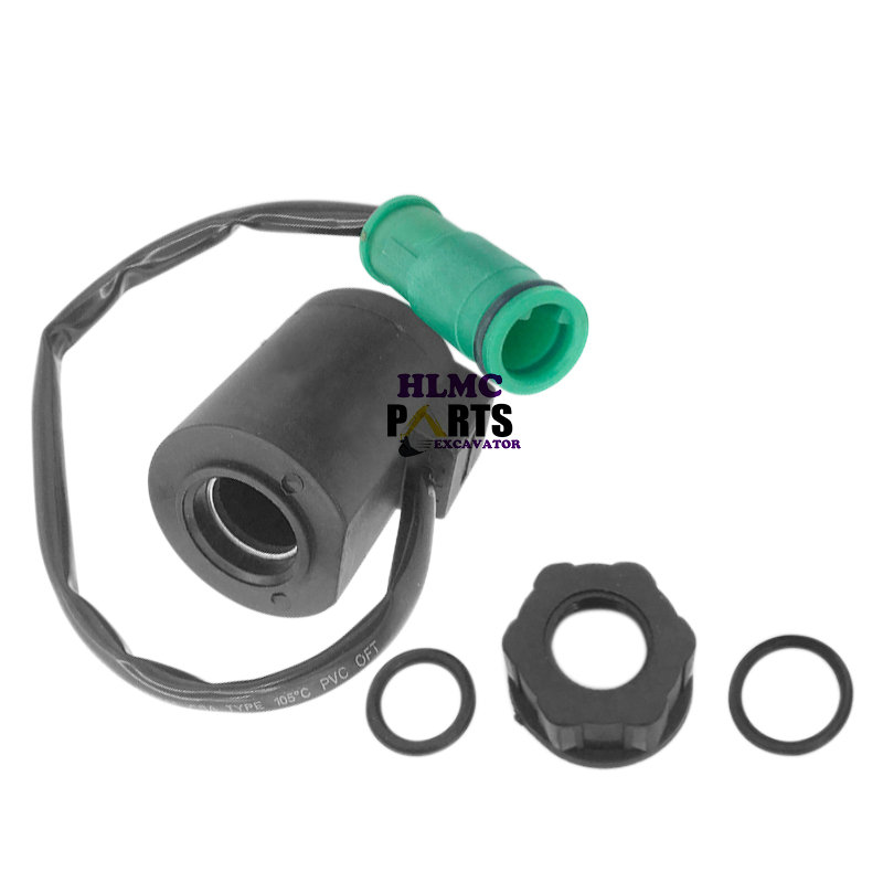 VOE14550884 VOE14527267 EC55B EC160B EC210B EC240B EC290 EC135B EC700B Excavator Accessories Solenoid Valve Coil Excavator Coil - Image 10