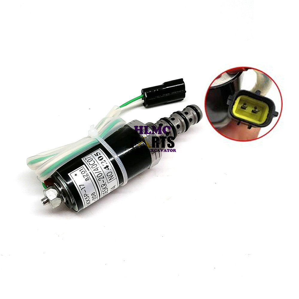 R110-7 R140-7 R210-7 R215-7 R300-7 R360-7 Solenoid Valve Hyundai KDRDE5K-2040C07-109 XJBN-00382 - Image 2