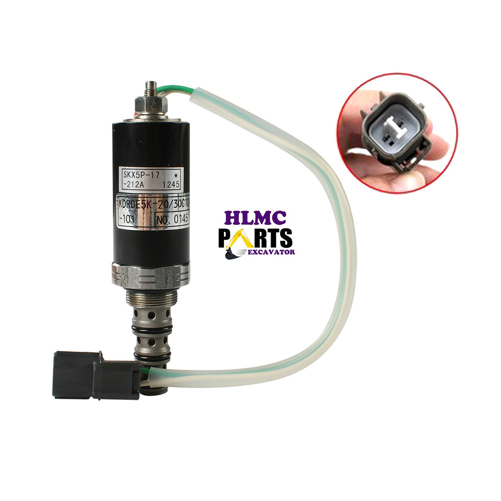 Excavator Solenoid Valve KDRDE5K-20/30C12A-101 YN35V00004F2 SK100 SK100LC SK120 SK120LC SK200 SK200L SK200-2 SK200-5 - Image 2